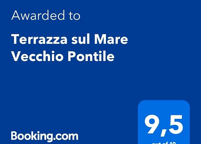 Terrazza Sul Mare Vecchio Pontile 아파트 *